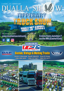 Tipperary Truck Show 2018 Poster